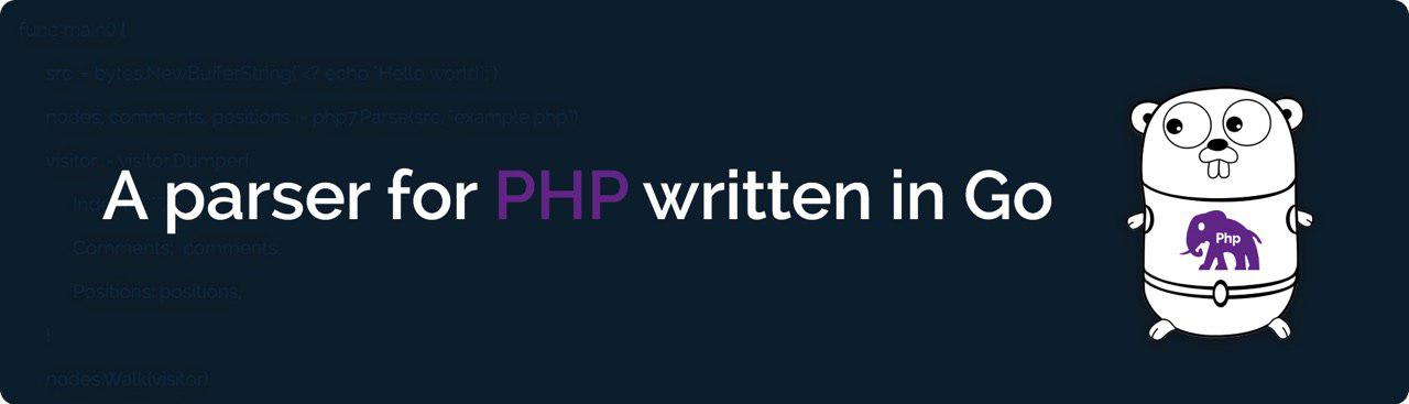 PHP Parser written in Go