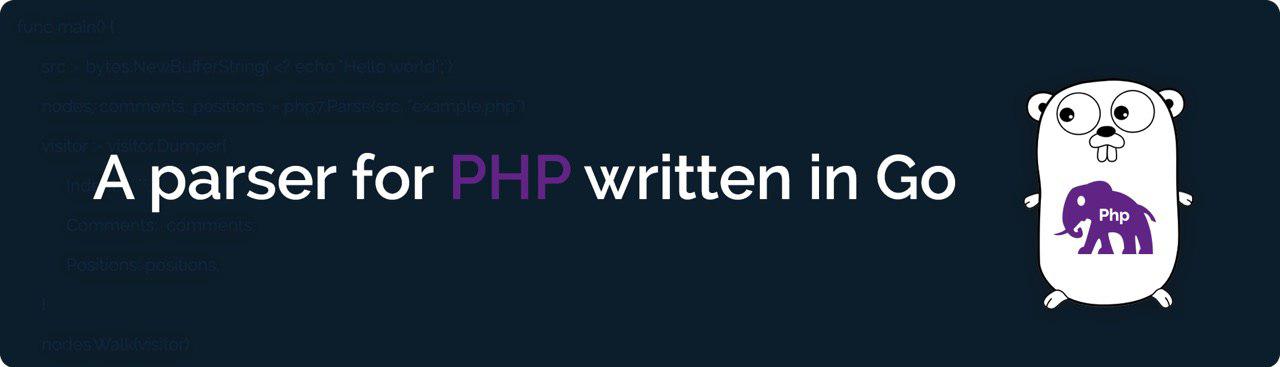 A parser for PHP written in Go